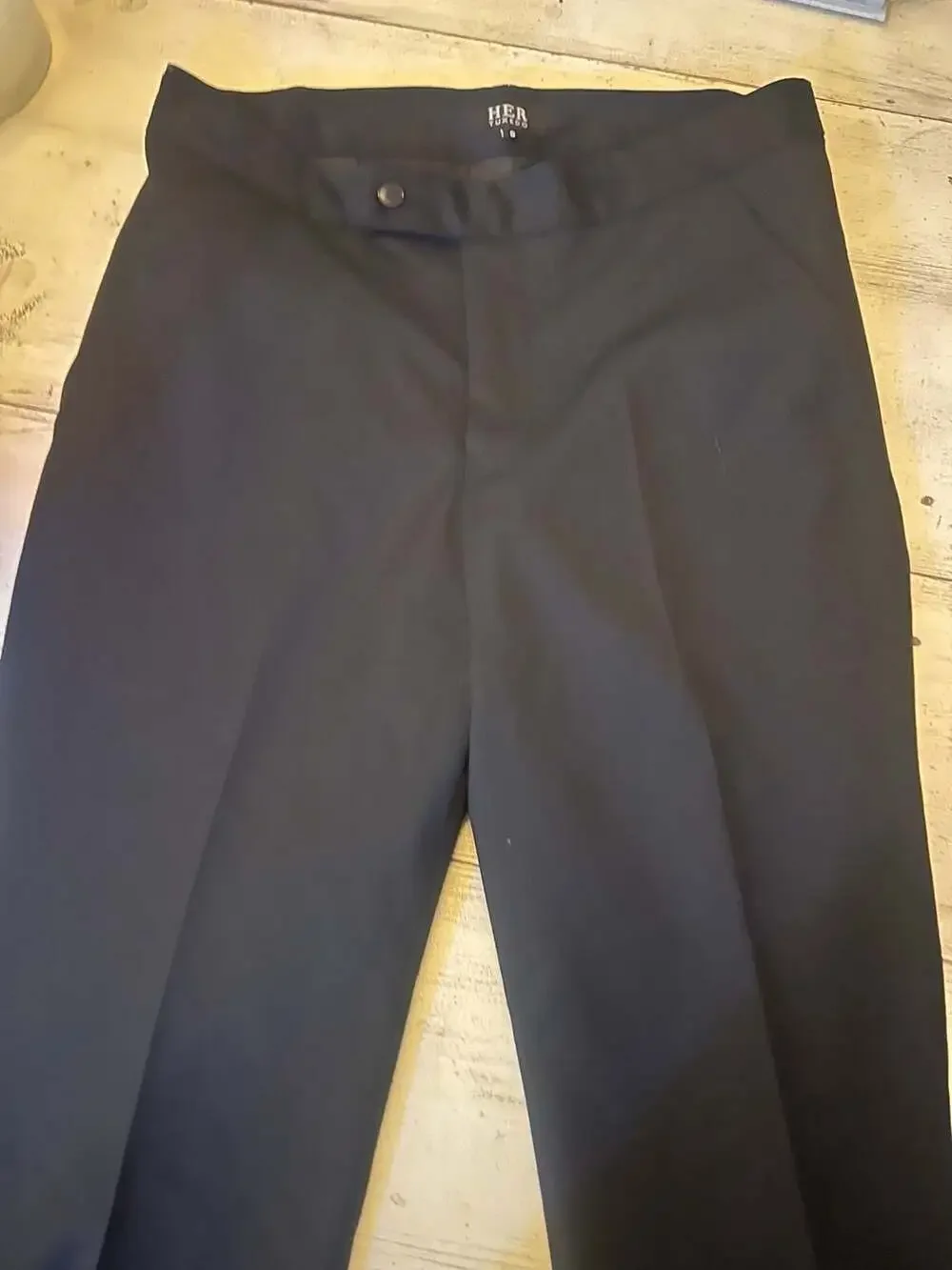 Her Tuxedo Women's 2-Piece Black Tuxedo Suit Set Size 8